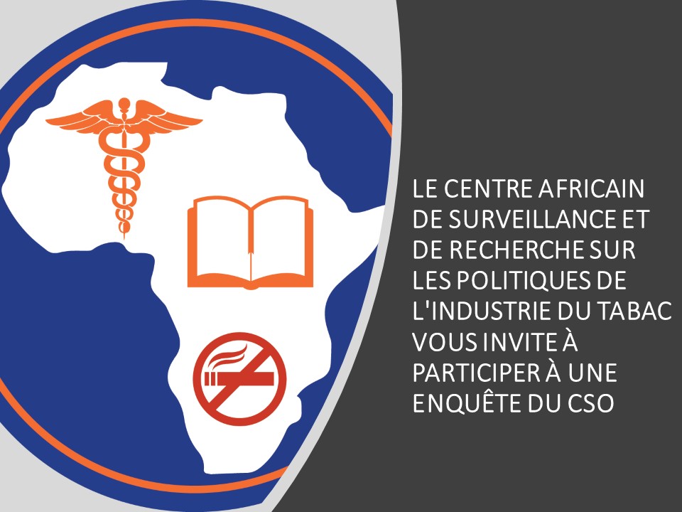 Enquête et analyse de réseau du personnel des organisations de la société civile (OSC) liées au tabac en Afrique subsaharienne
